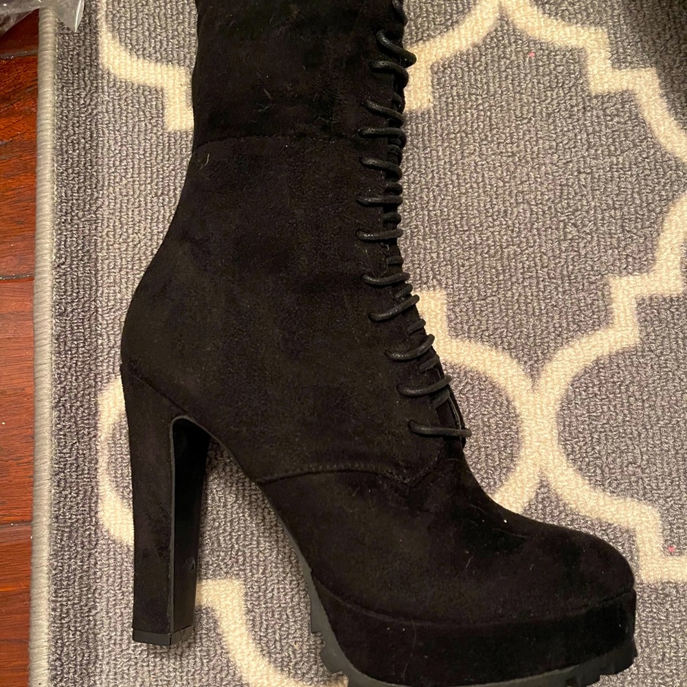 Knee high boots